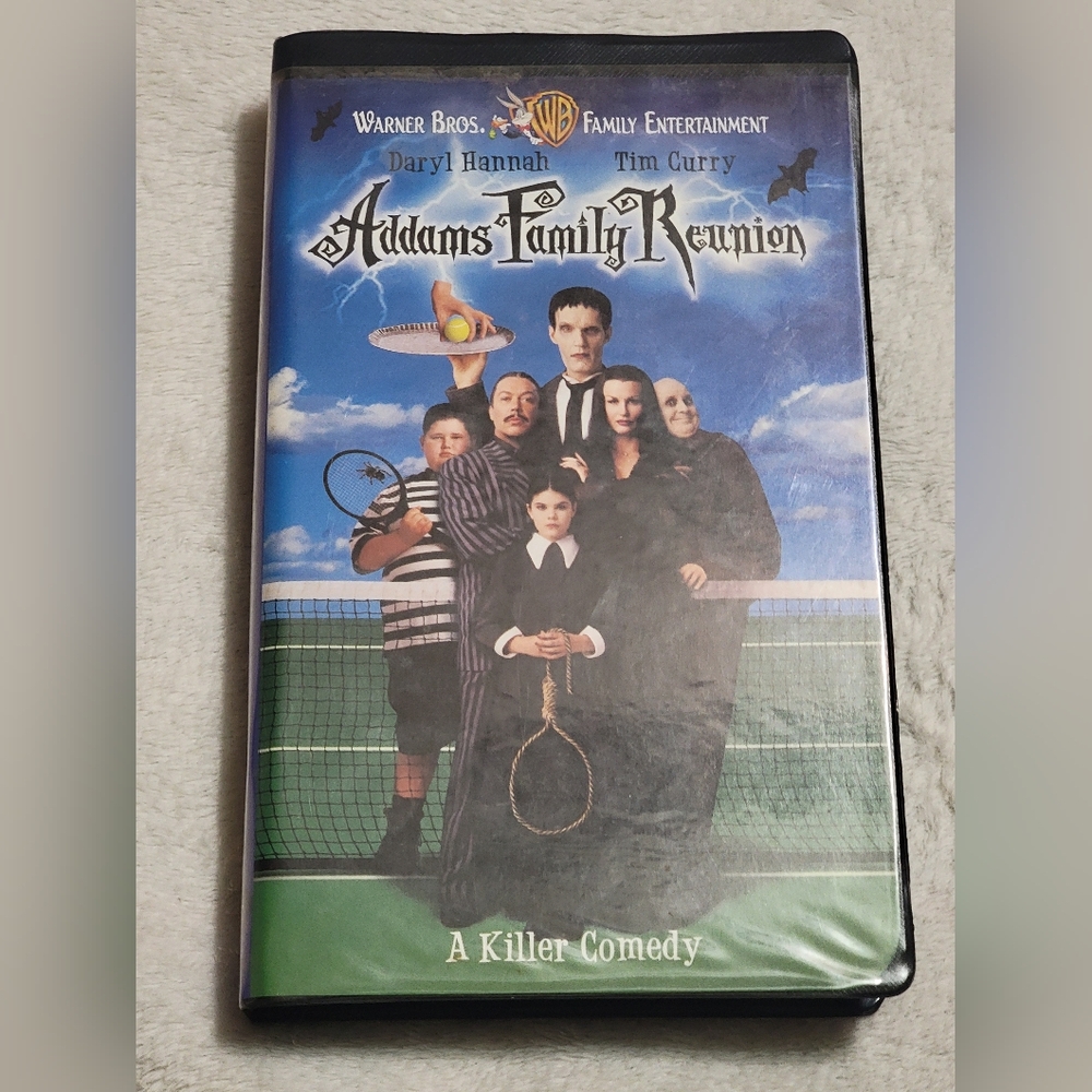 The Addams Family Reunion Vintage VHS (1998) Warner Bros Family Entertainment